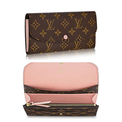 louis vuitton emilie wallet pink|emilie wallet louis vuitton review.